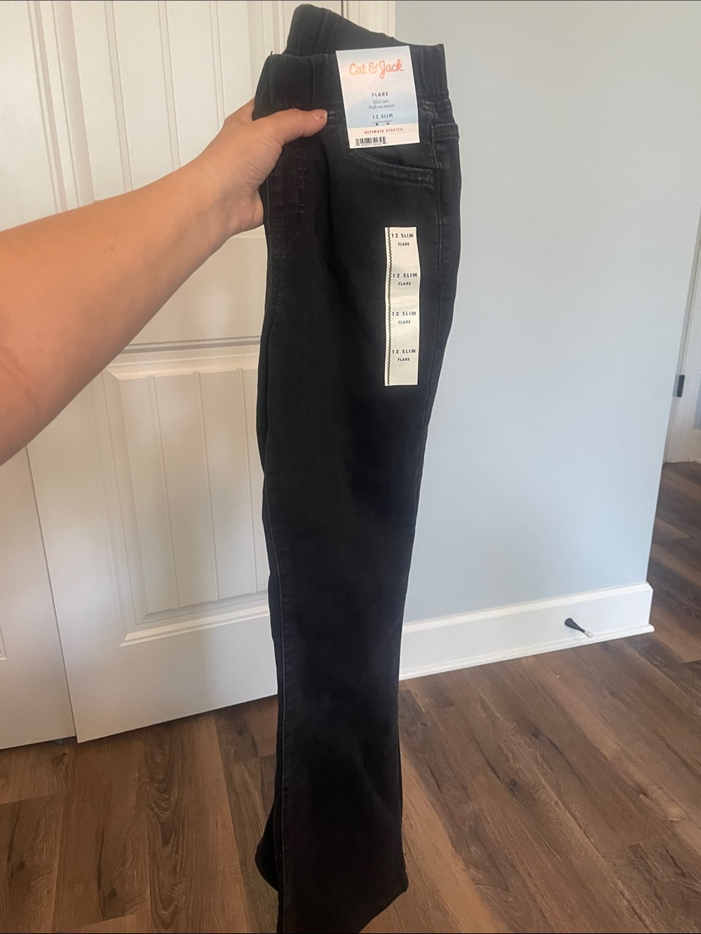 Cat & Jack Black Slim Stretch Jeans